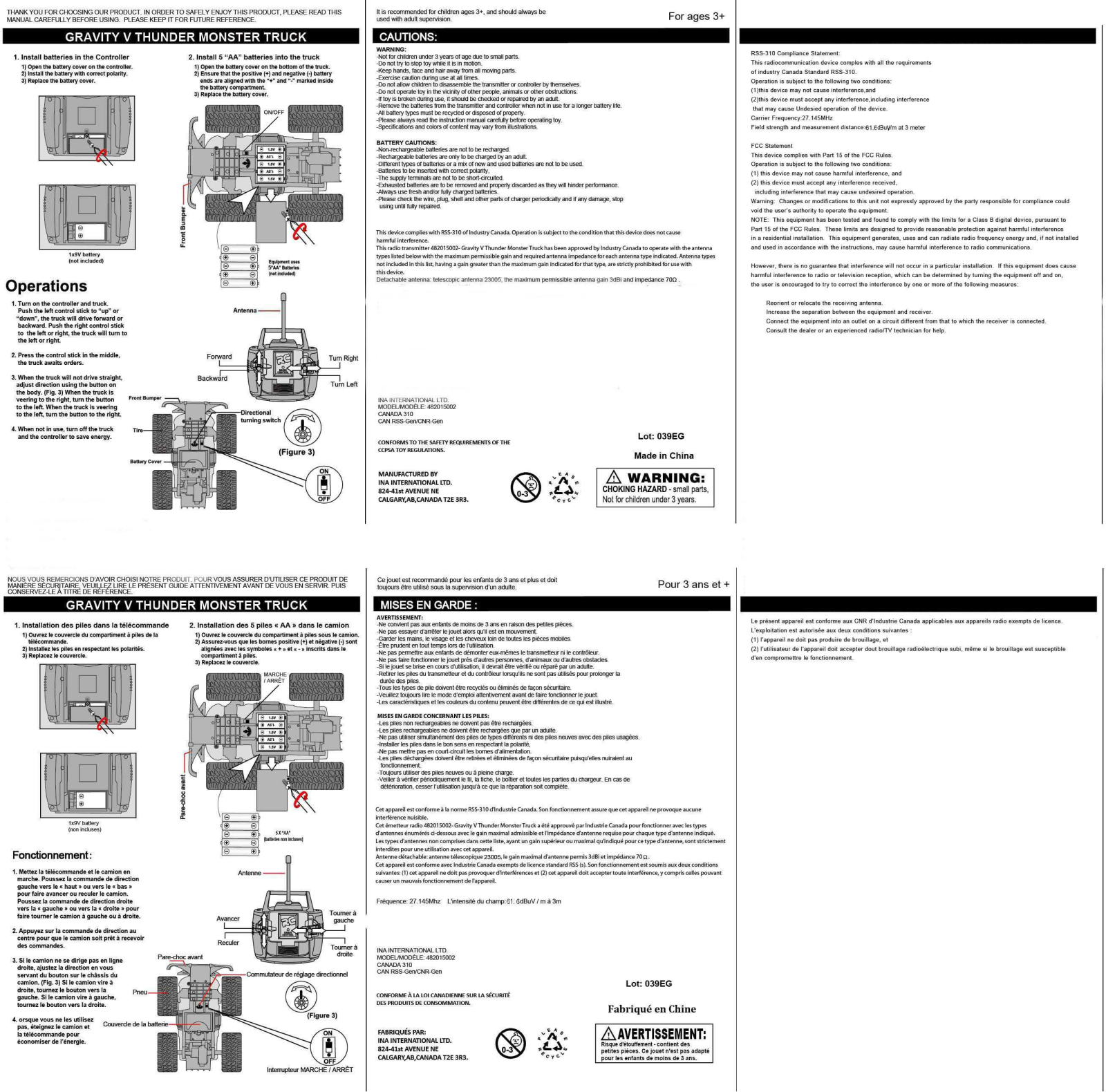 SHANTOU 482015002D854 User Manual