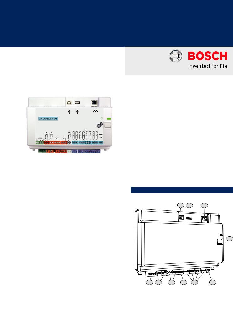 Bosch ICP-MAP5000-COM Instruction Manual