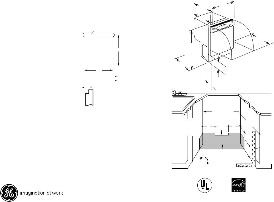 GE GLD4150LCS, GLD4160LSS Specification