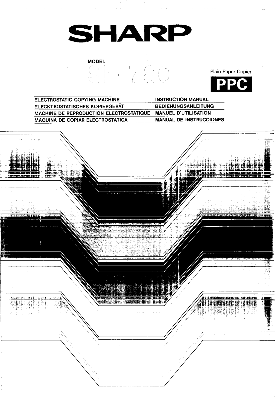 Sharp SF-780 User Manual