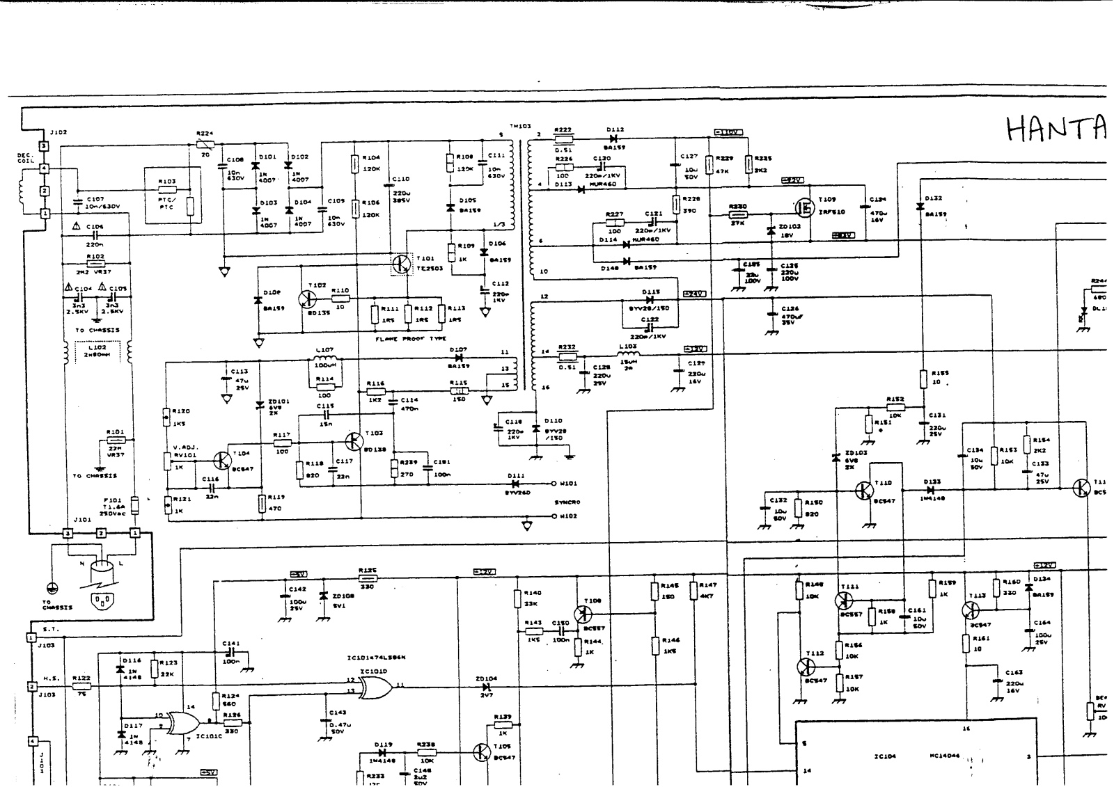 HANTAREX VLMF Schematic