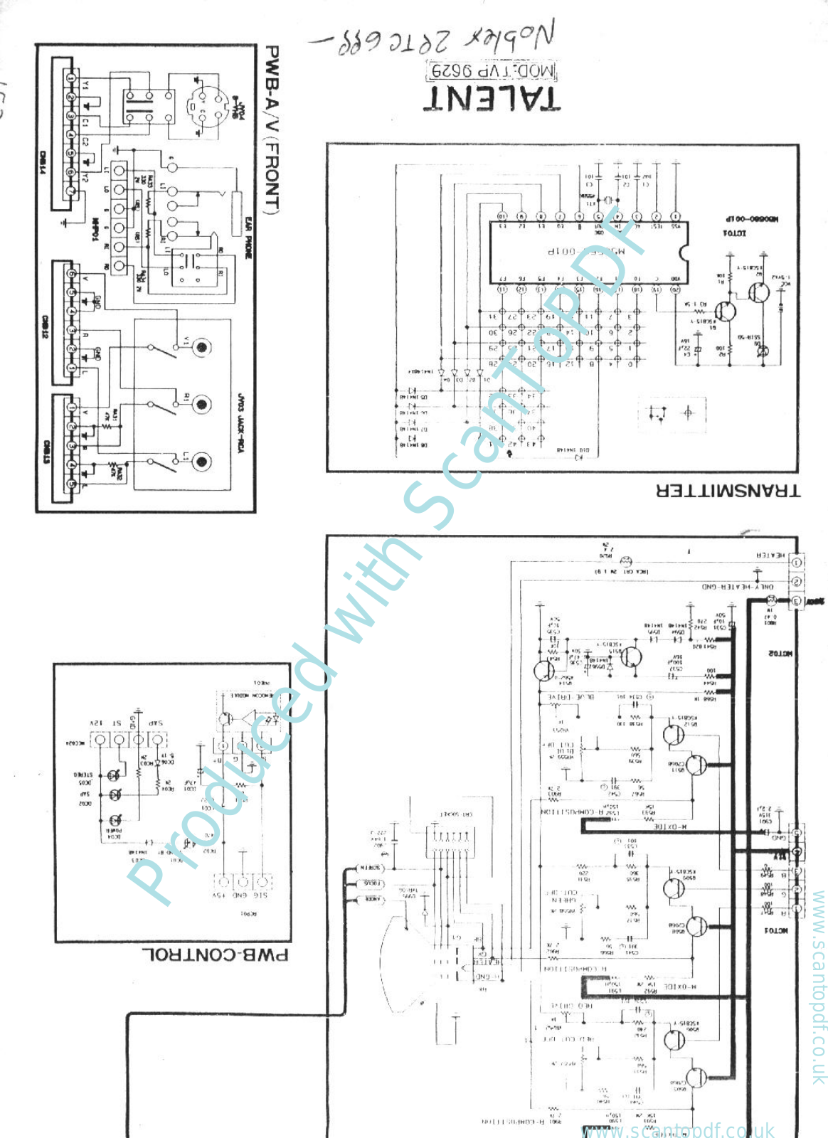 NOBLEX 29tc699 Diagram