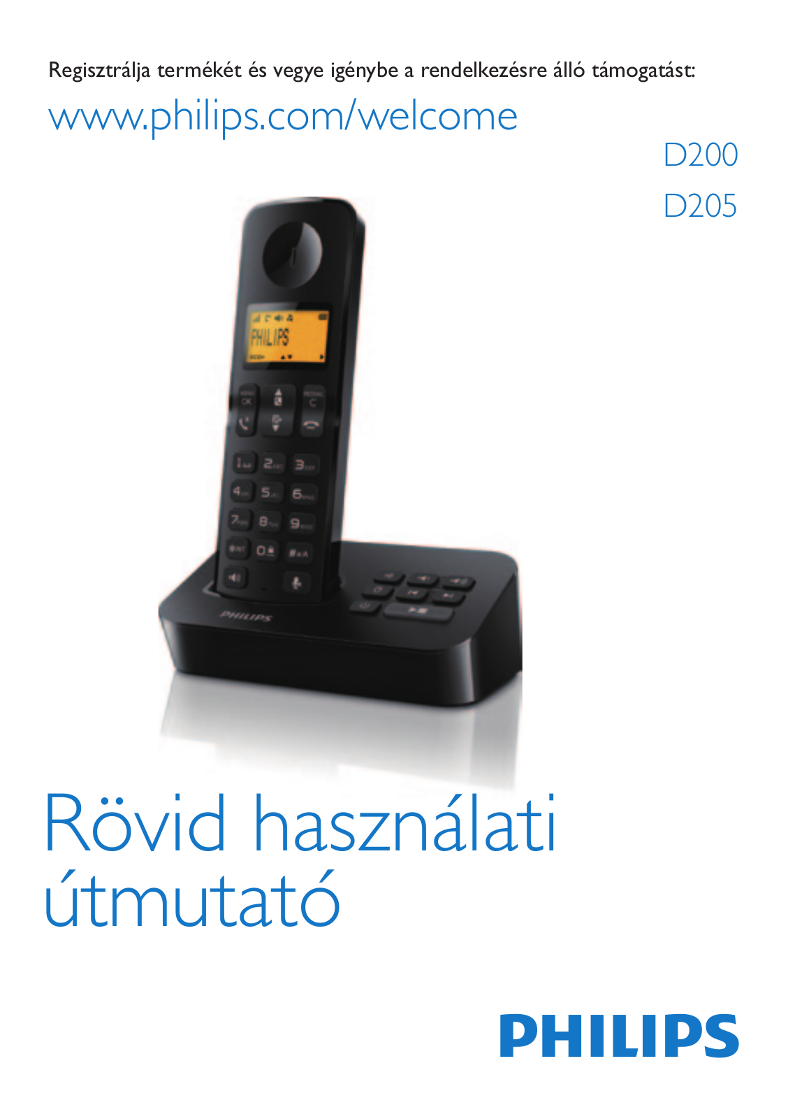Philips D2001B/53, D2051B/53 user manual - ManualMachine.com