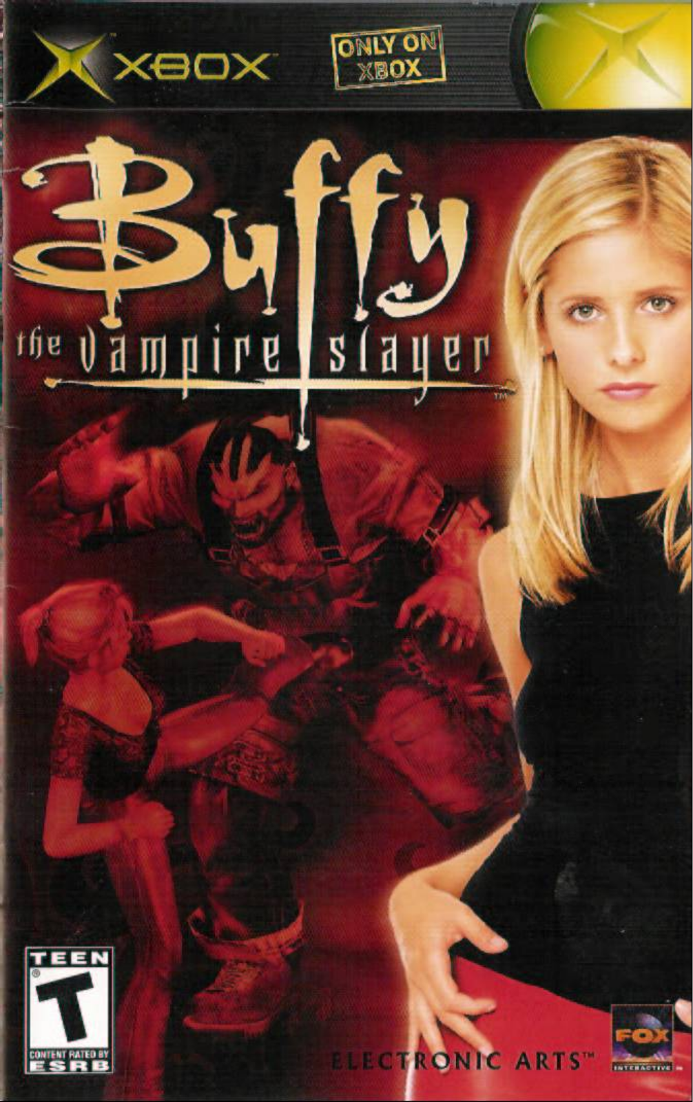 Games Microsoft XBOX BUFFY-THE VAMPIRE SLAYER User Manual