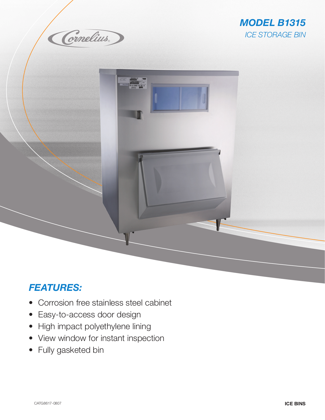 Remcor B1315 Specifications - ManualMachine.com