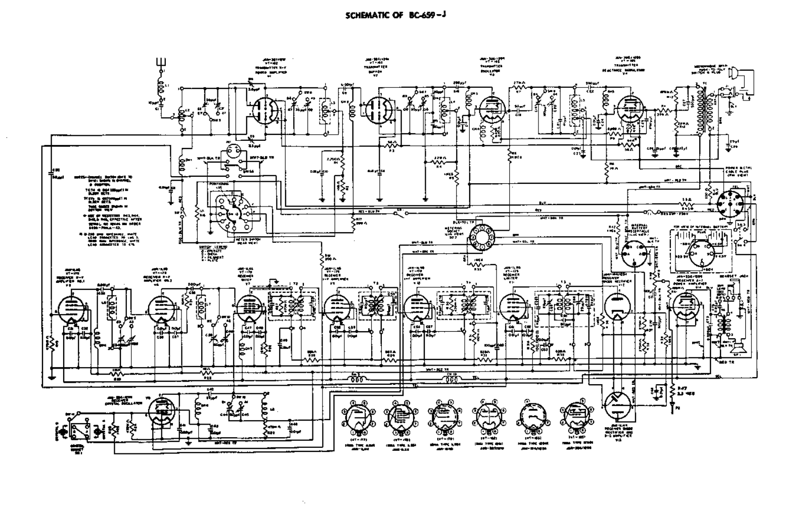 Pozosta BC-659J Schematic