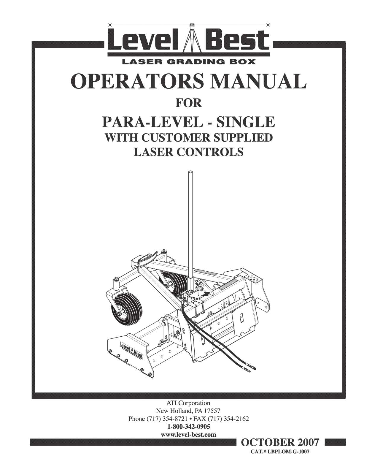 ATI Technologies Lawn Mower User Manual