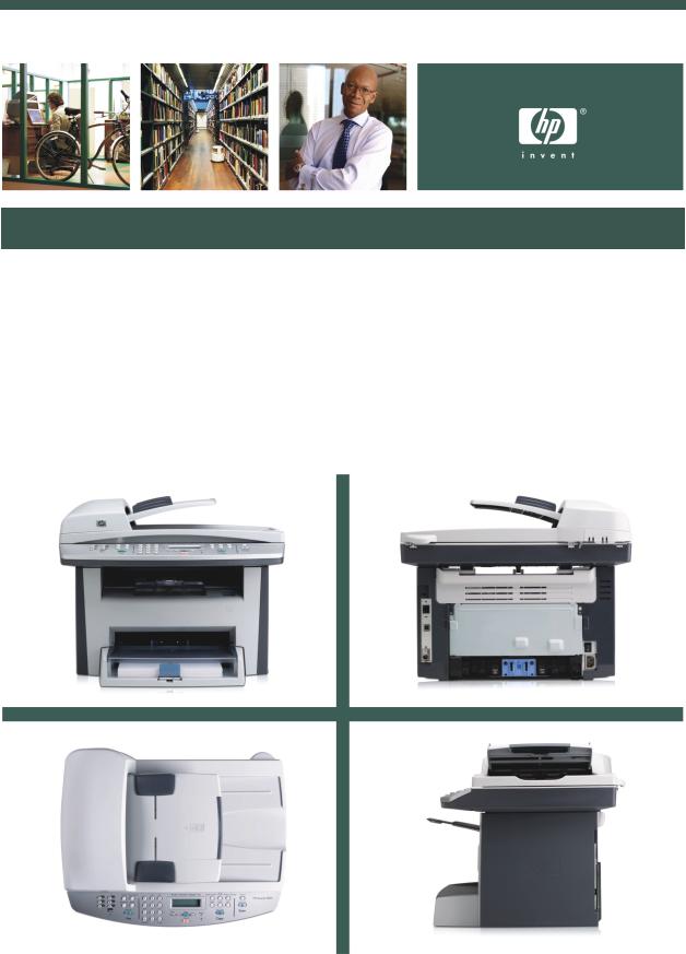 HP LaserJet 3052 User Manual
