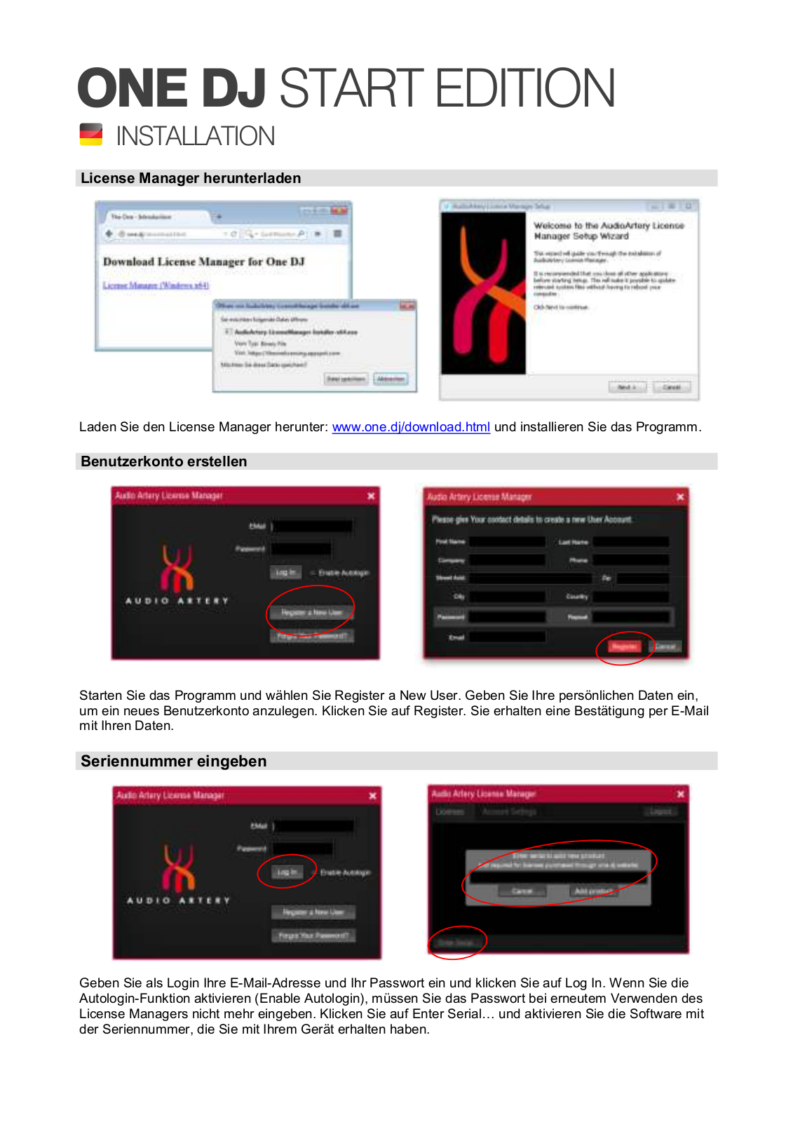Omnitronic ONE DJ START EDITION Installation Guide - ManualMachine.com