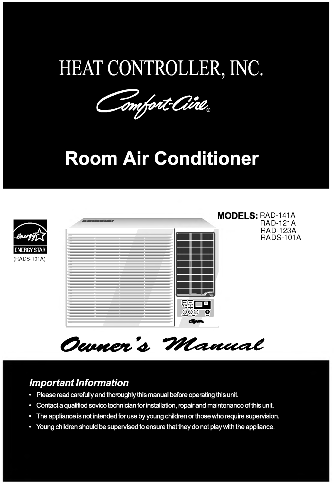 LG RAD-123A User Manual