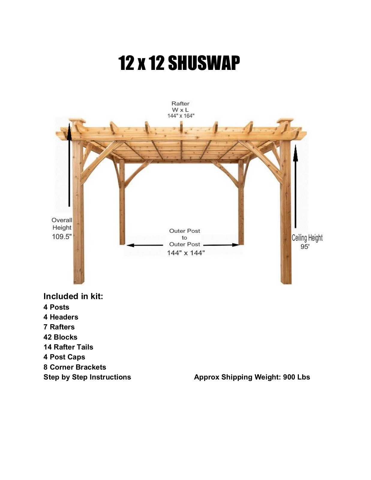 Cedarshed CDSD1134 Specifications - ManualMachine.com