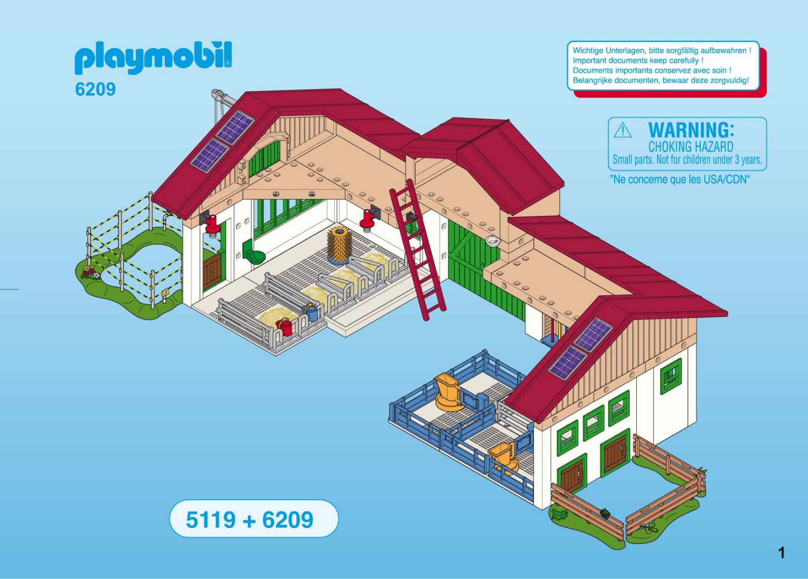 playmobil 6209 Instructions