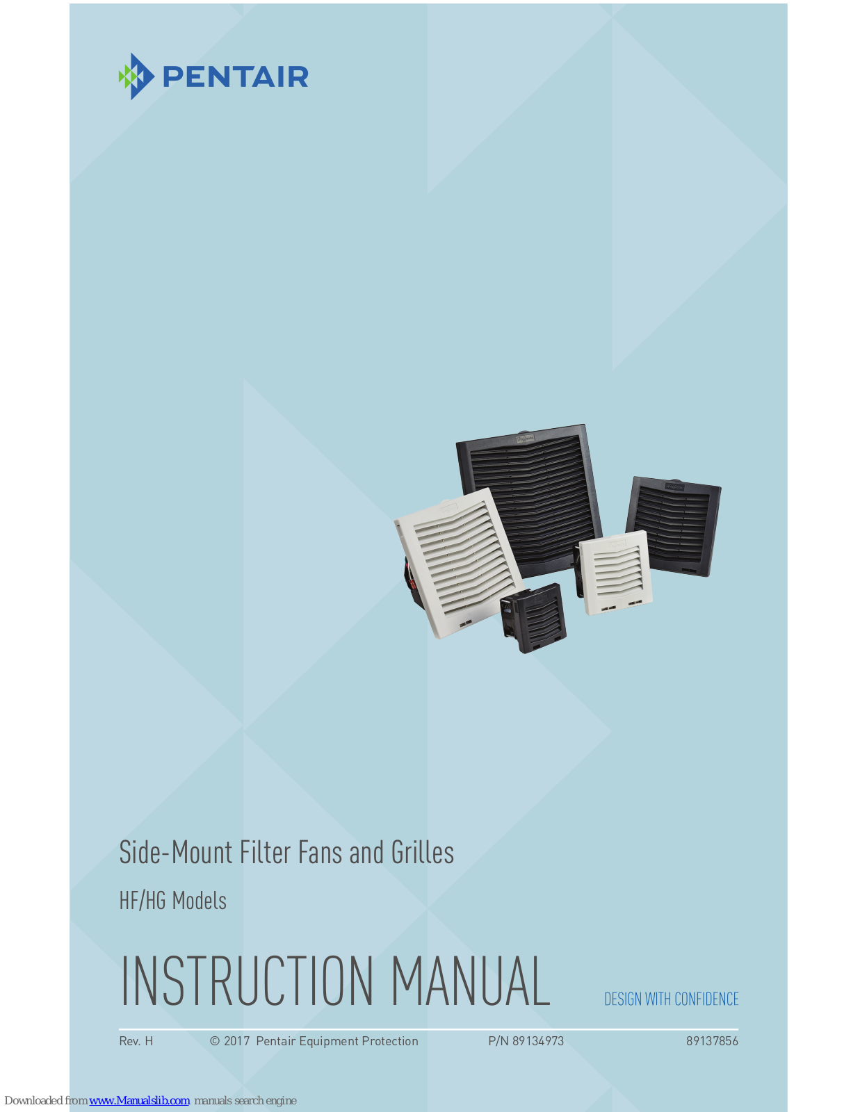 Pentair HF04, HF05, HF09, HF13, HG04 Instruction Manual