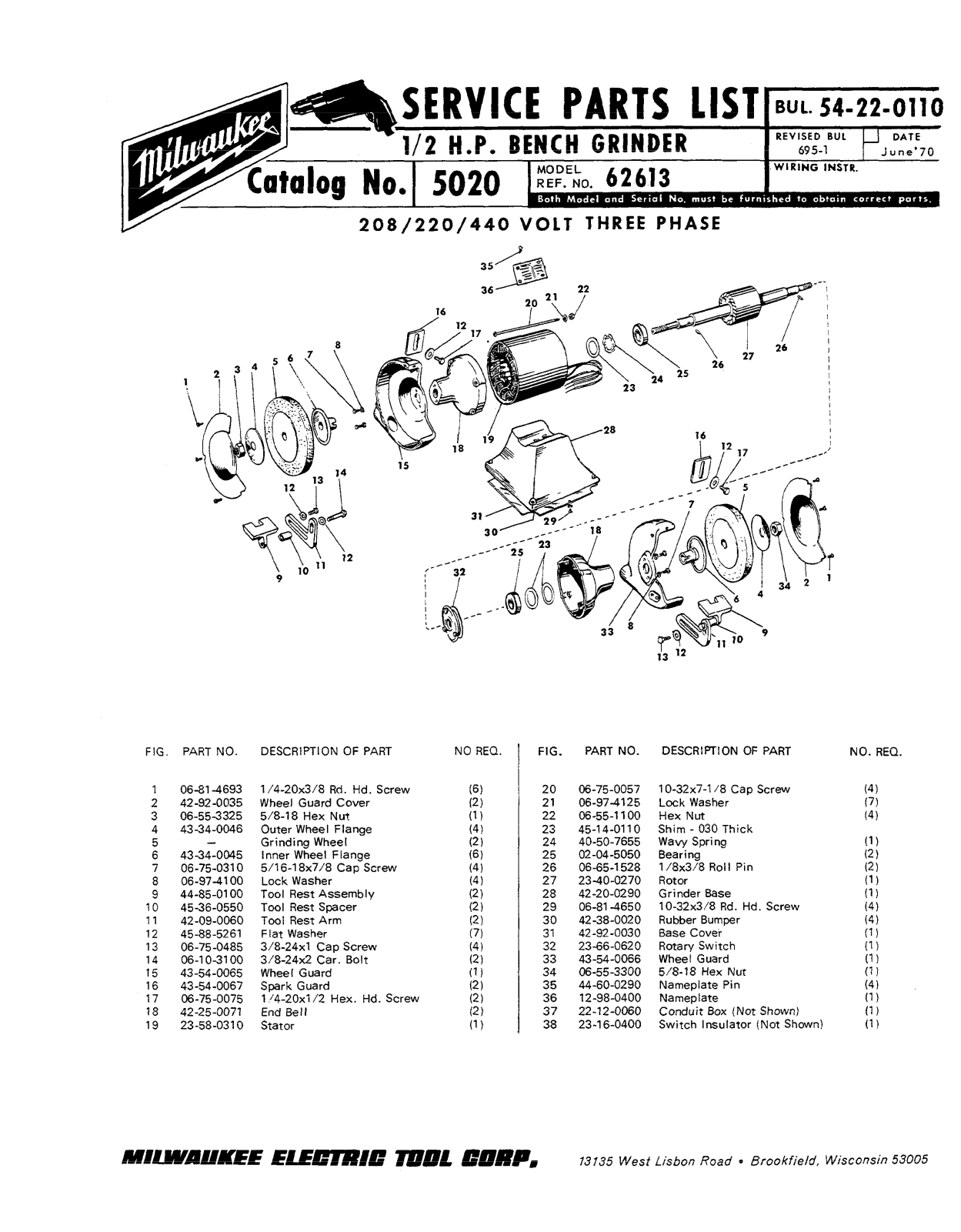 Milwaukee 62613 User Manual - ManualMachine.com