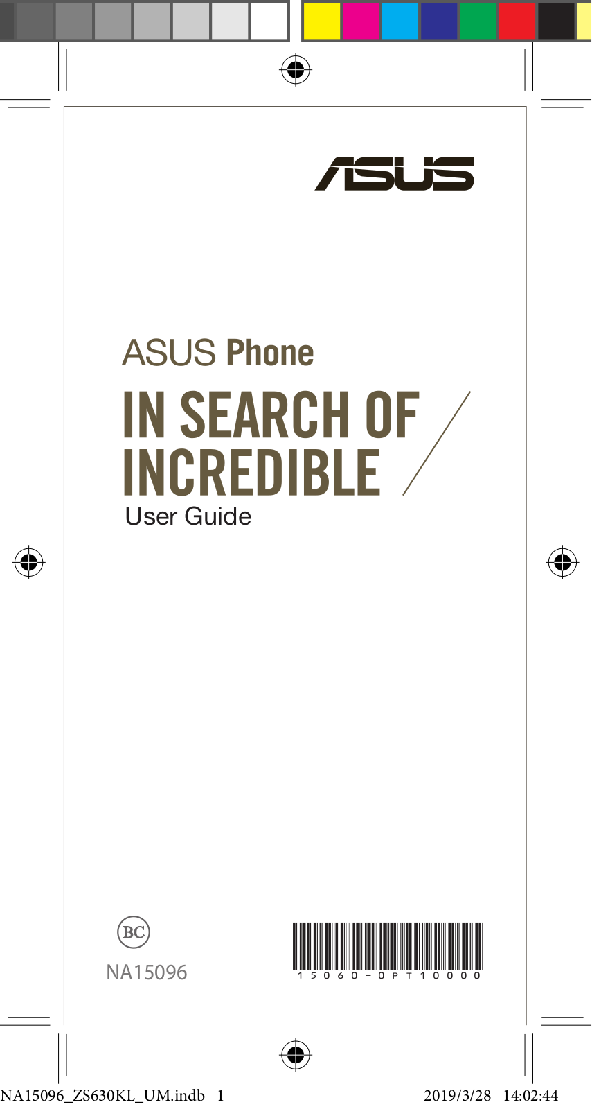 ASUS I01WD User Manual