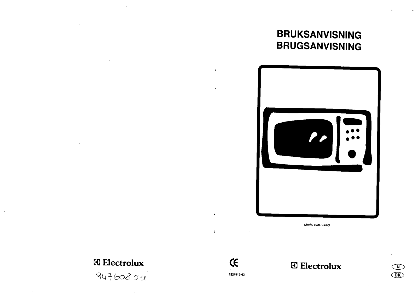 AEG EMC3060 User Manual