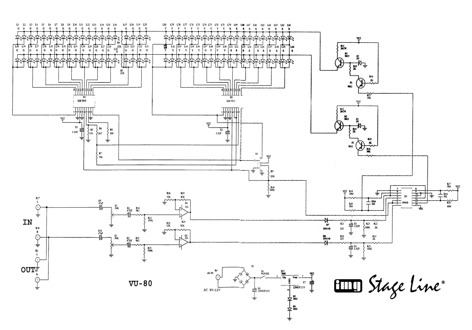 Stageline vu80 schematic