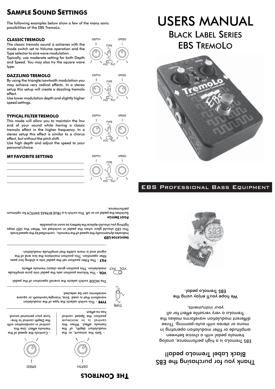 EBS TremoLo User Manual