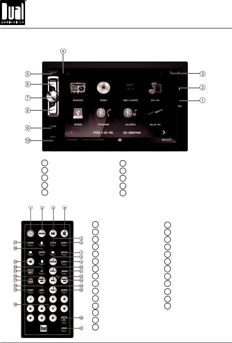 Dual XDVD276BT Owner's Manual