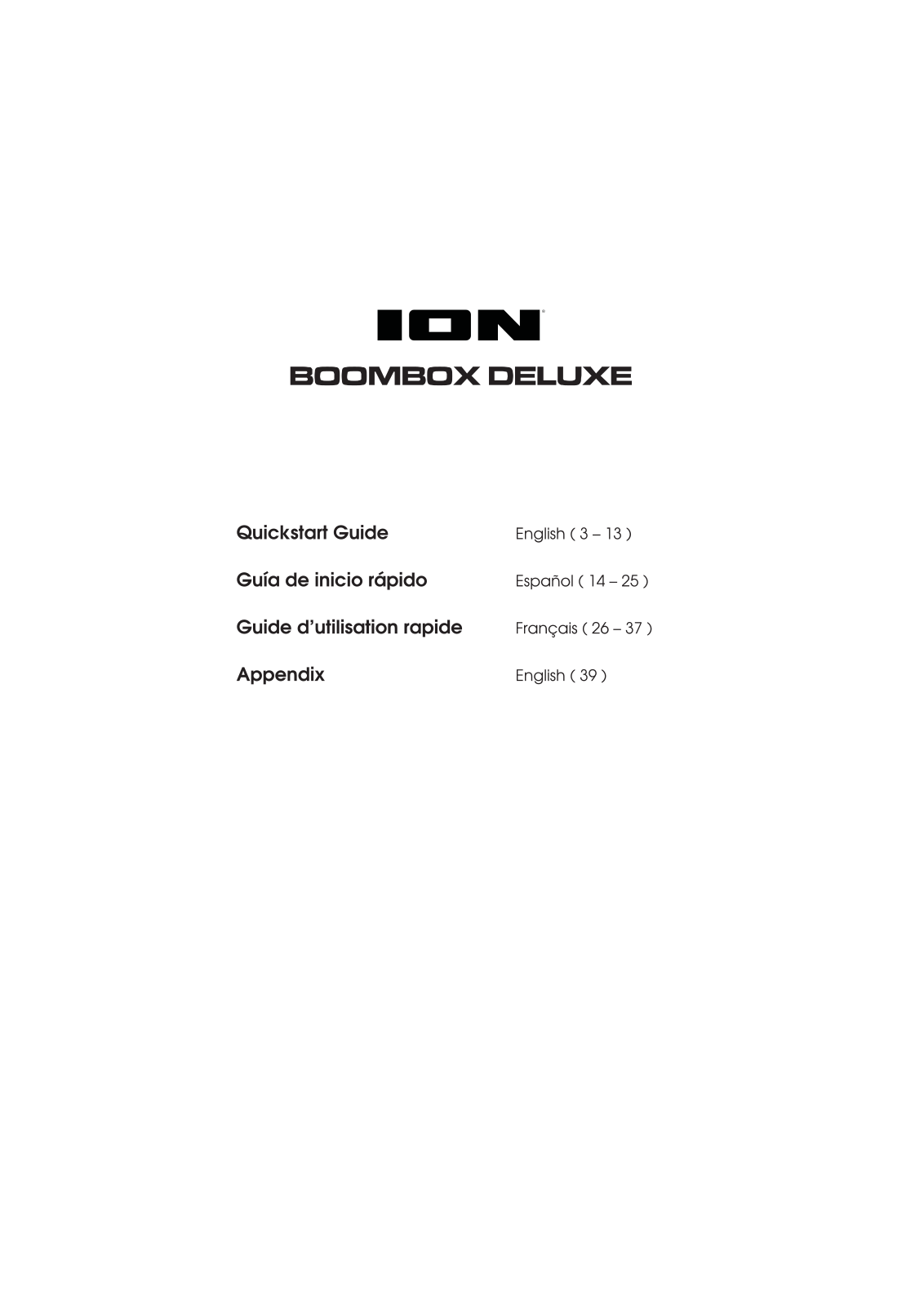 ION Audio ISP112B User Manual