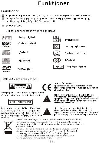 Denver DVD-7742 User Manual