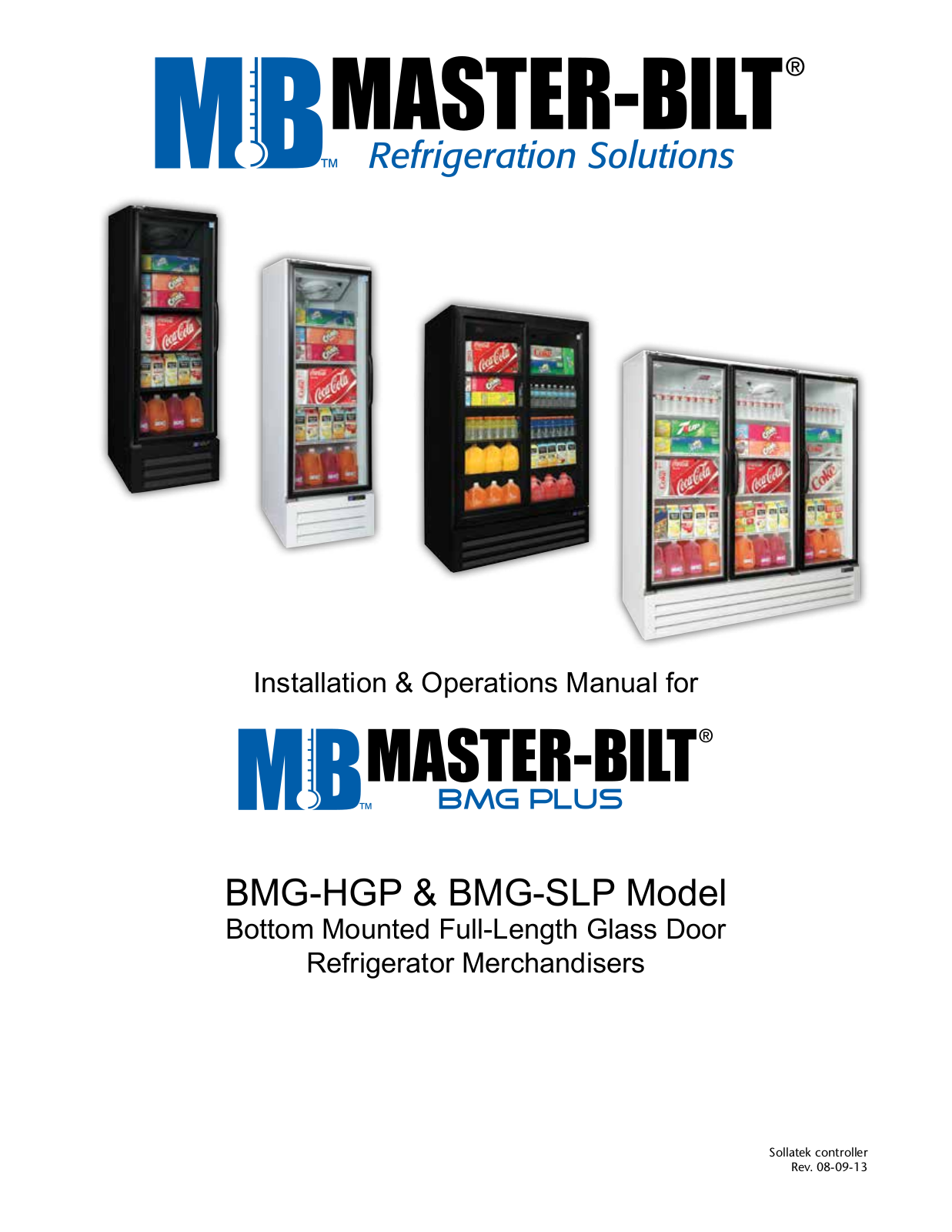 Master-Bilt BMG-74-SLP User Manual