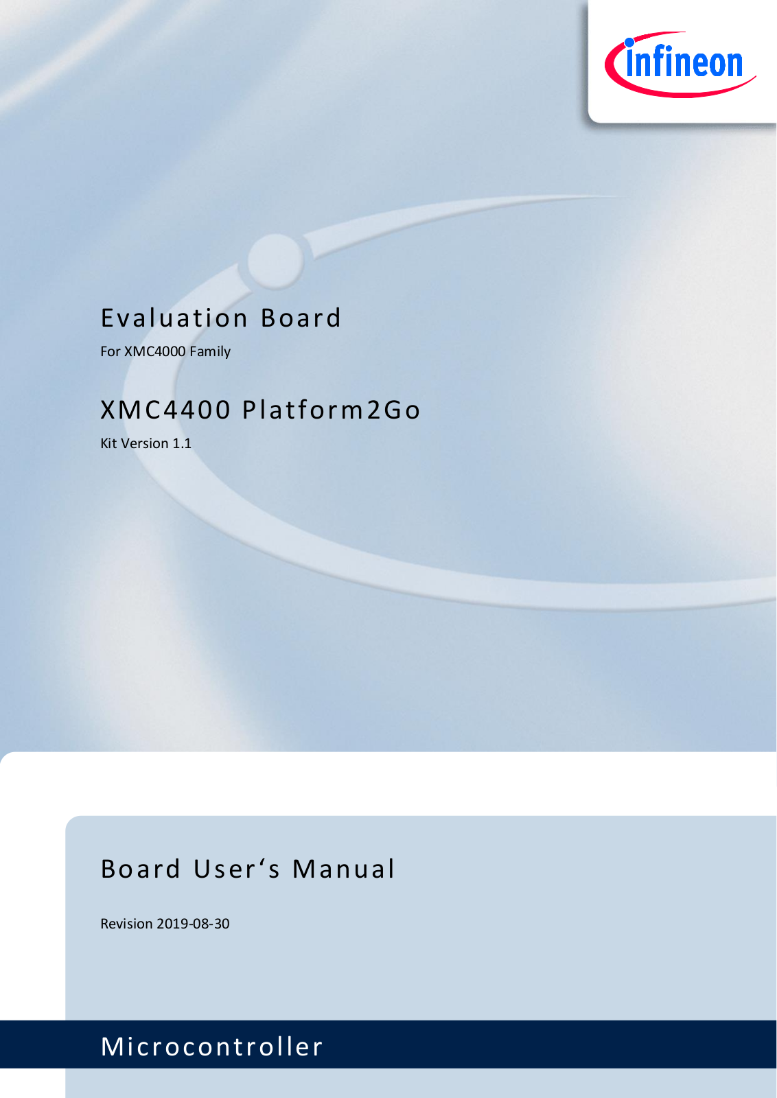 Infineon XMC4400 User Manual