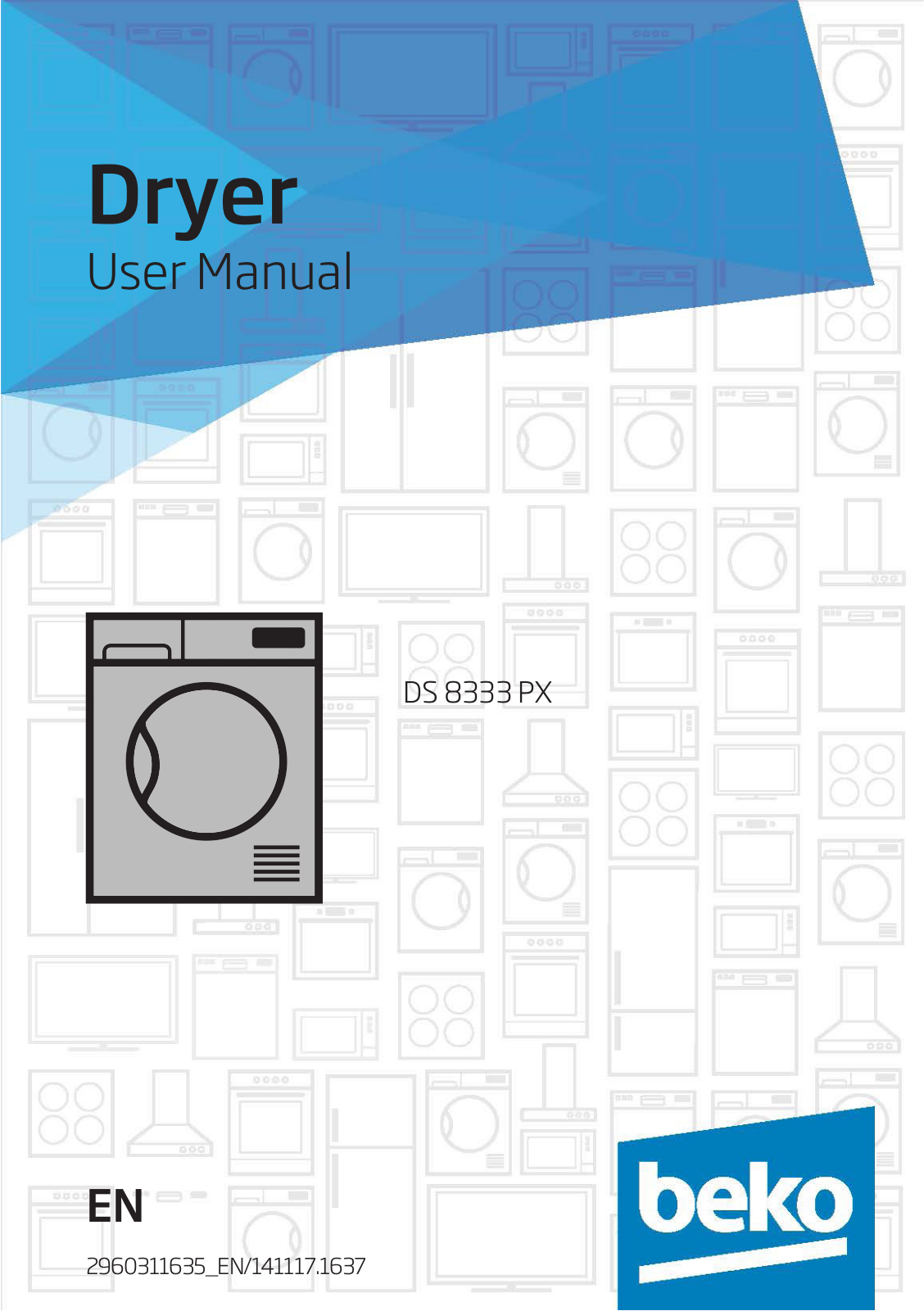 Beko DS 8333 PX User manual