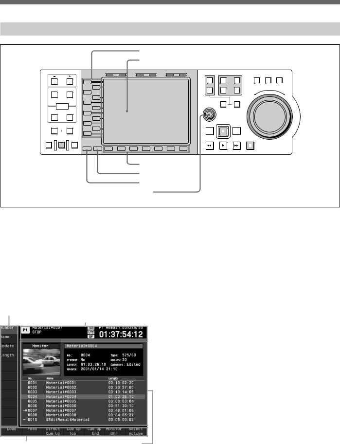 Sony BKM-A-505 Operating Manual