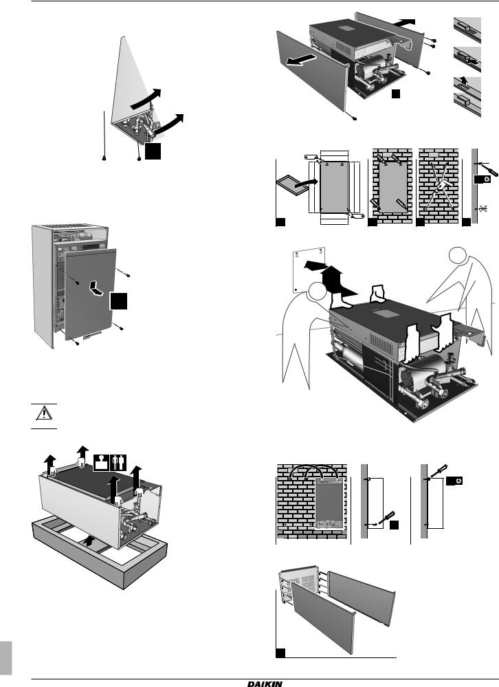 Daikin ERHQ011-014-016BA, EHBH/X16CA Installation manuals