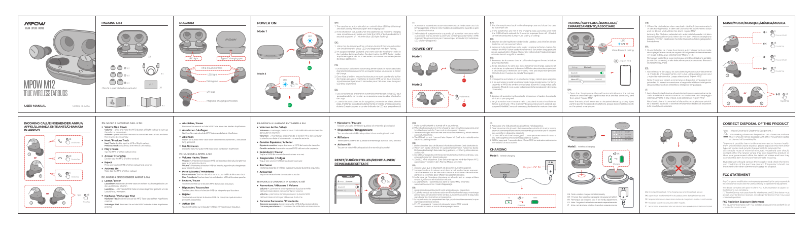 MPow M12 User Manual