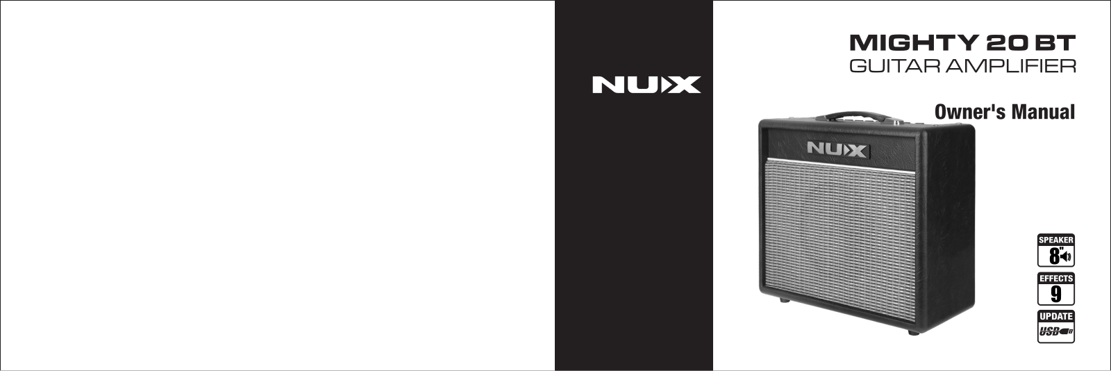 Nux Mighty 20 BT Owner`s Manual