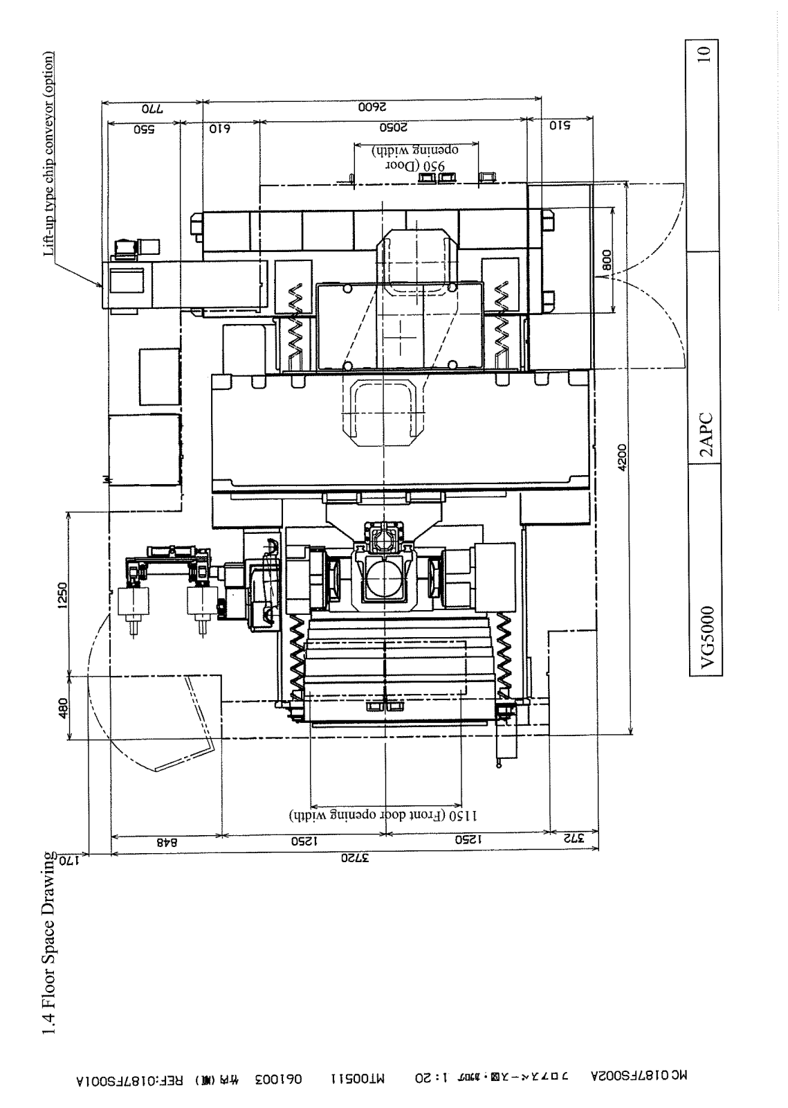 Dynamic International VG5000 Specifications