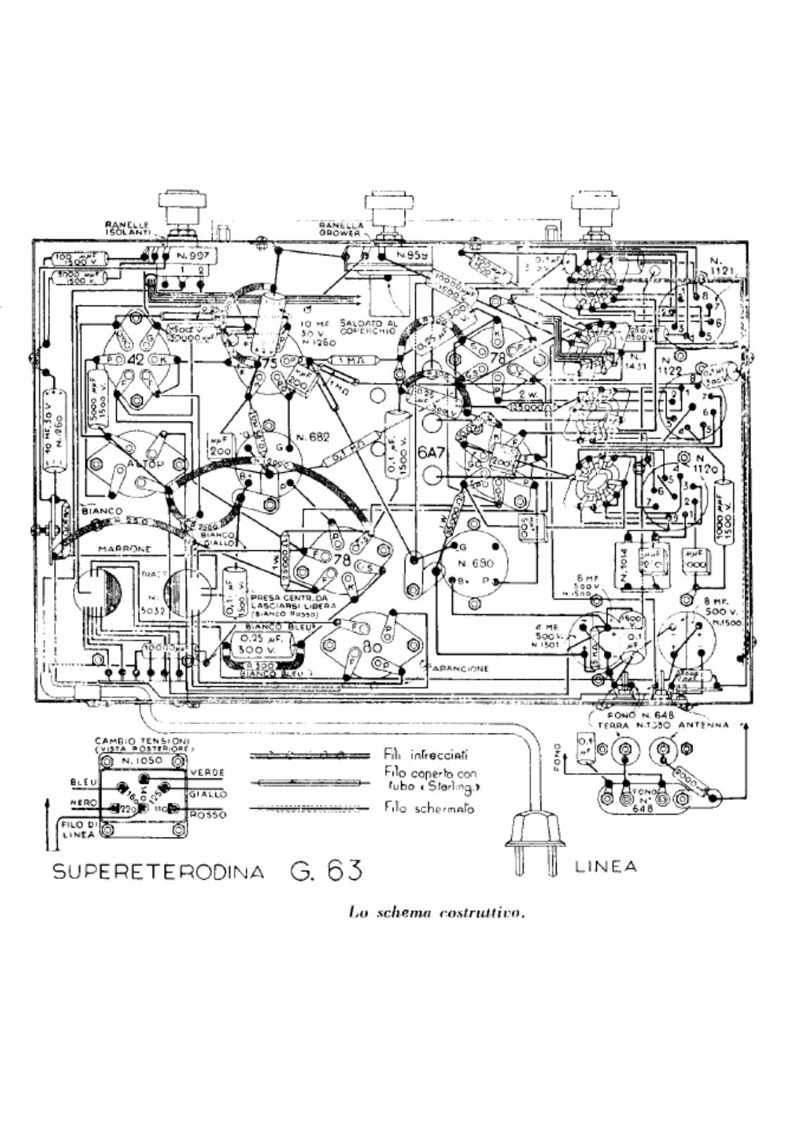 Geloso g63 schematic