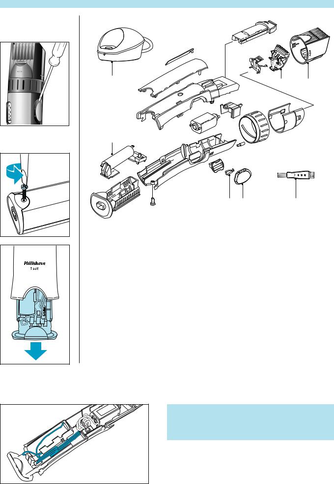 Philips HQ-T368 Service Manual