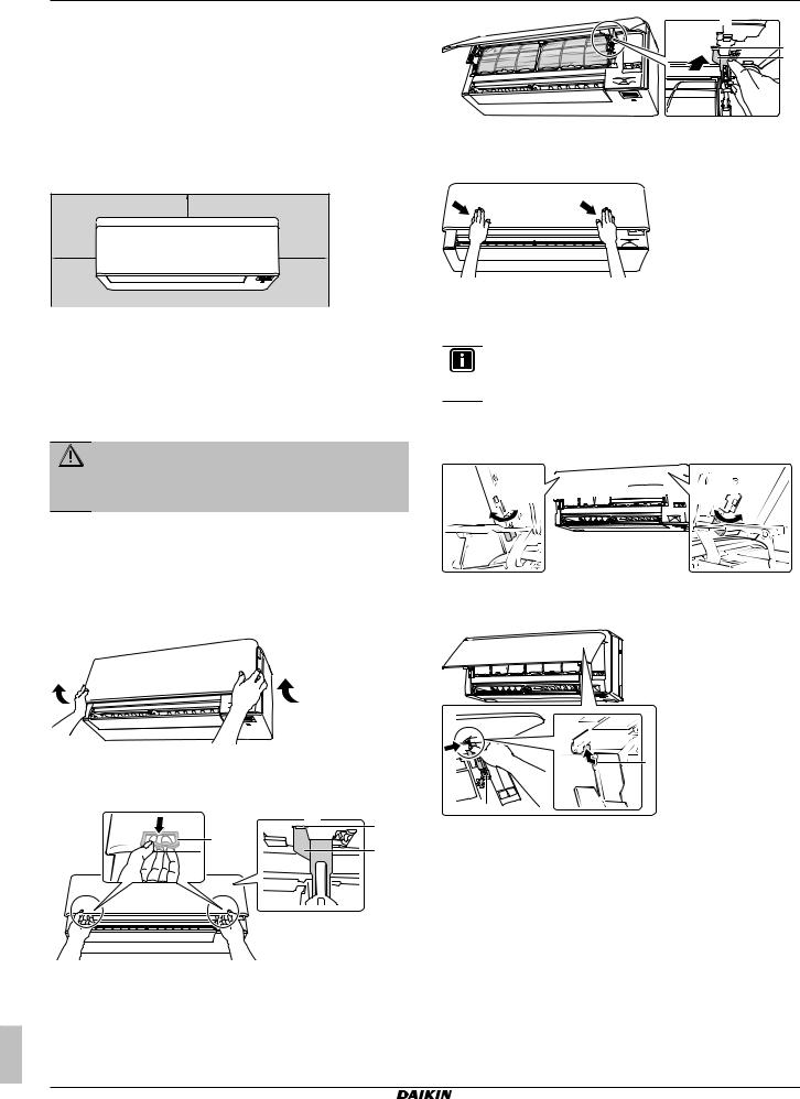 Daikin FTXTA30A2V1BW Installation manuals