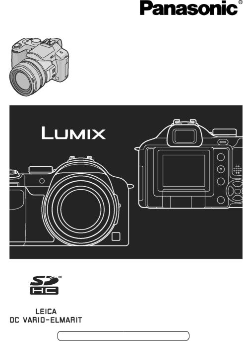 Panasonic LUMIX DMC-FZ50EG-K, LUMIX DMC-FZ50EG-S User Manual