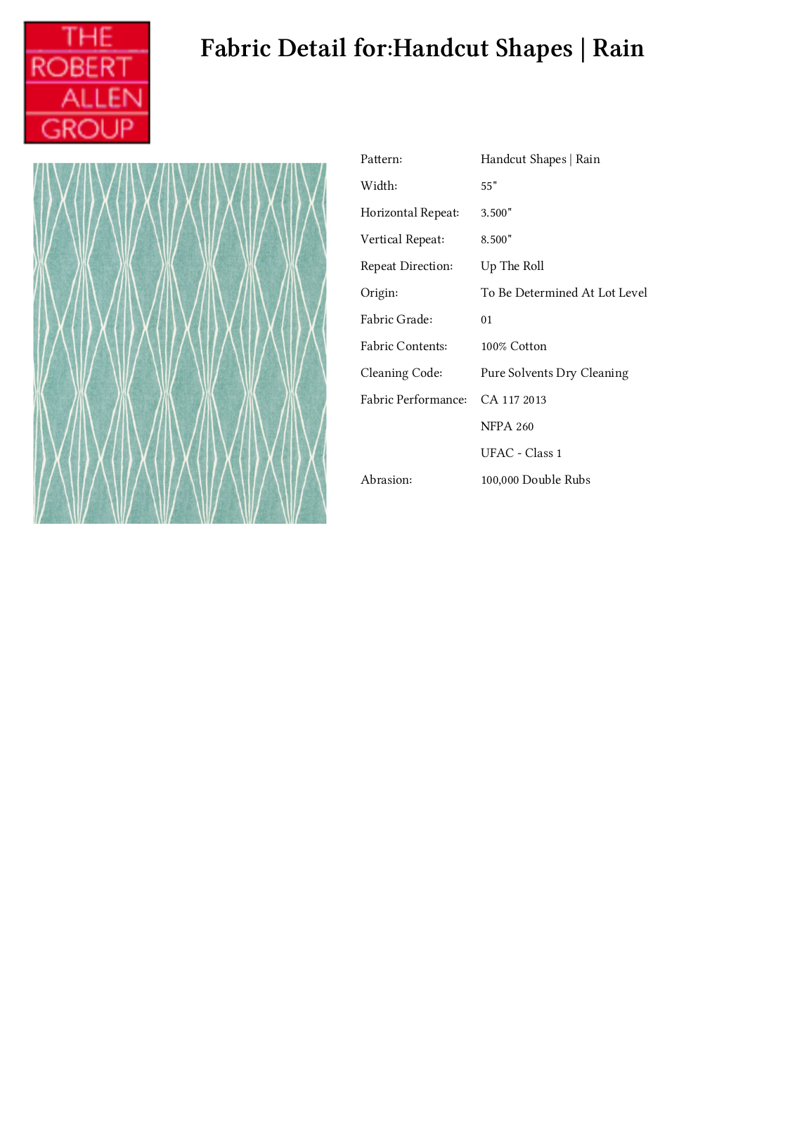 Robert Allen RALF1508 Specifications - ManualMachine.com