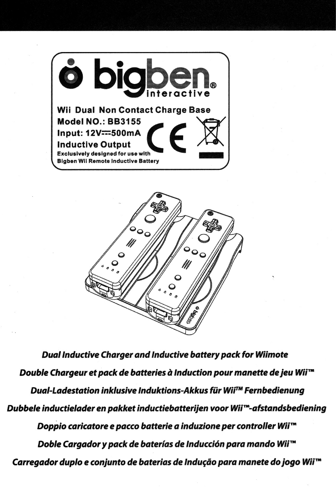 BIGBEN INTERACTIVE BB3155 User Manual