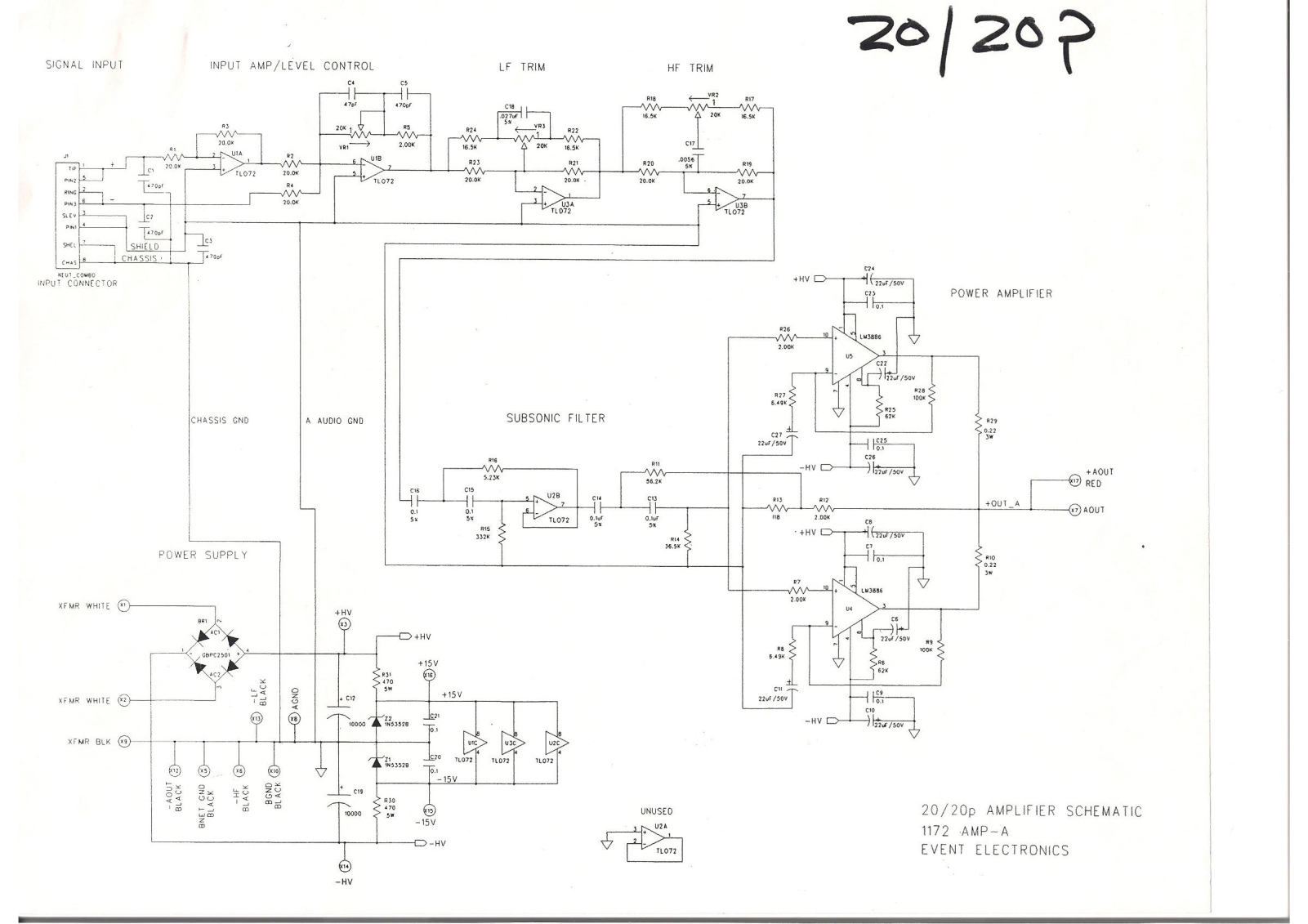 Other E Event-20P Schematic - ManualMachine.com