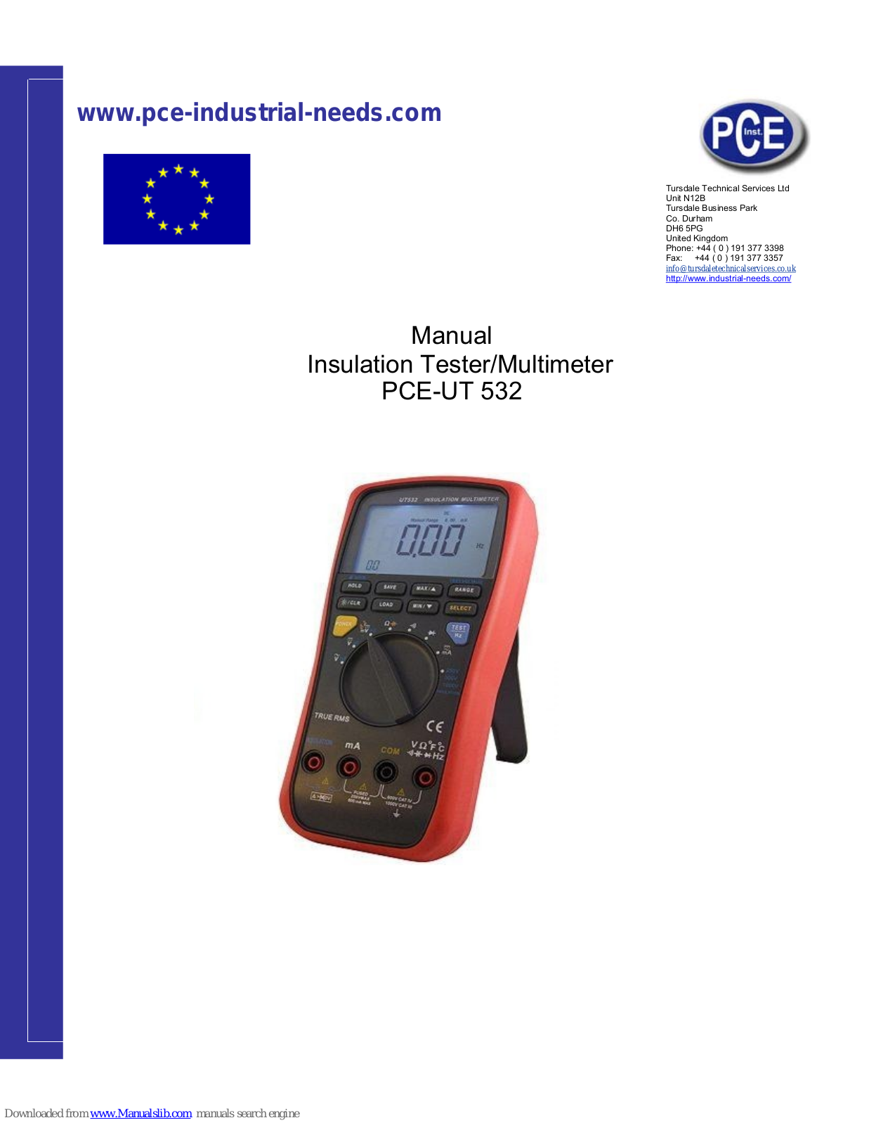 UNI-T UT531, UT532, UT533 User Manual