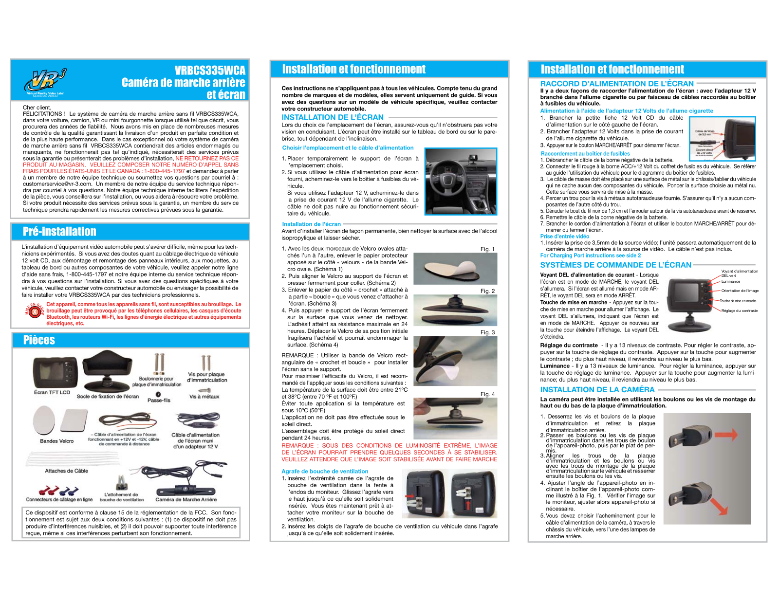 Roadmaster VRBCS335WCA User Manual