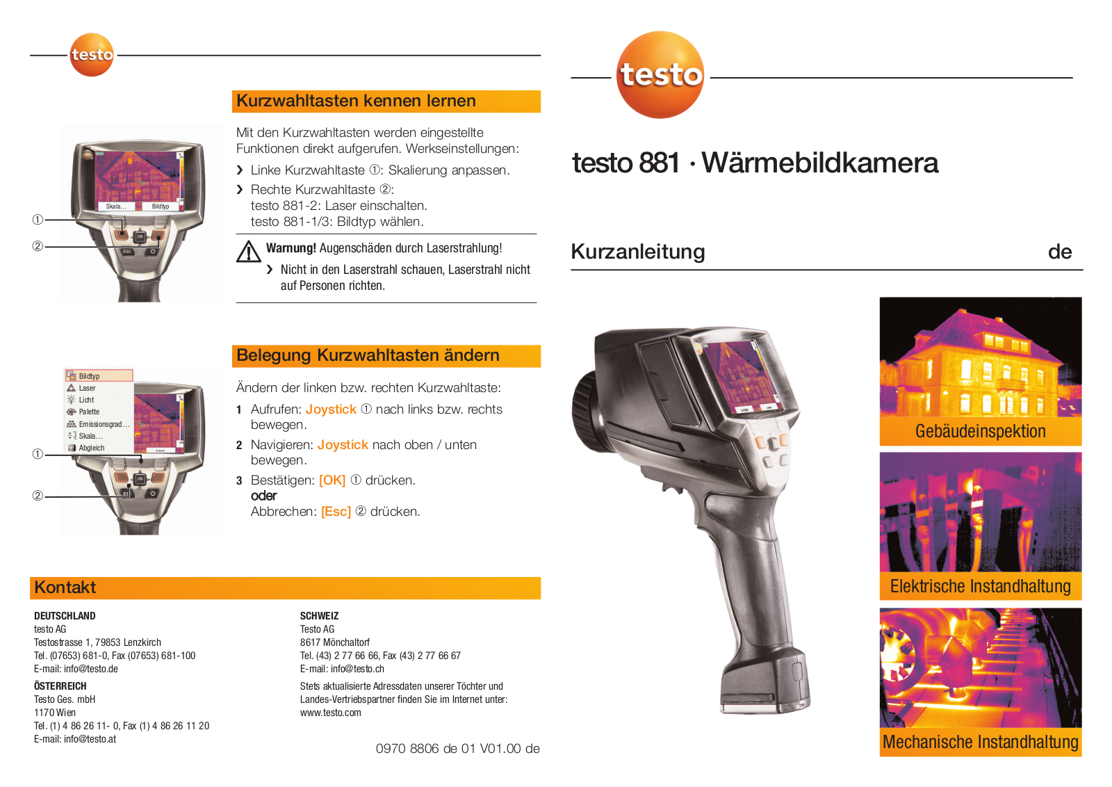 testo 881 User guide