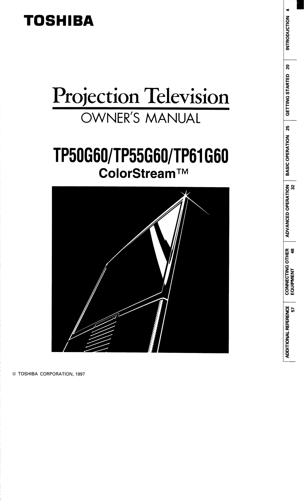 Toshiba TP55G60 User Manual