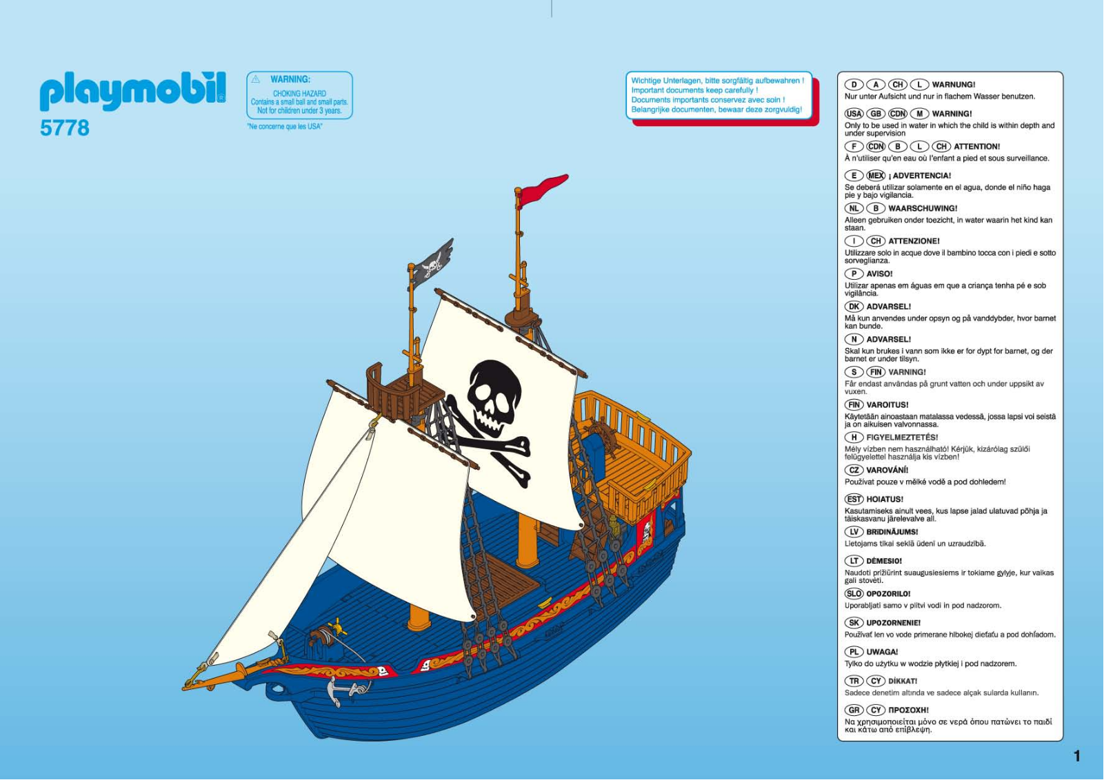 Playmobil 5778 Instructions