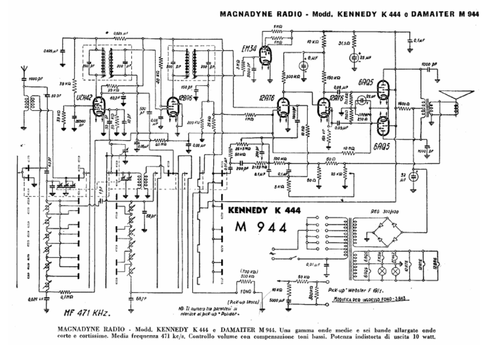 Damaiter m944 schematic