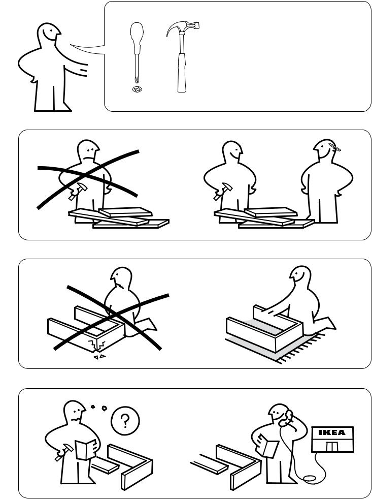 Ikea S49027404, S49176583, S69009475, S69176285, S79009502 Assembly instructions