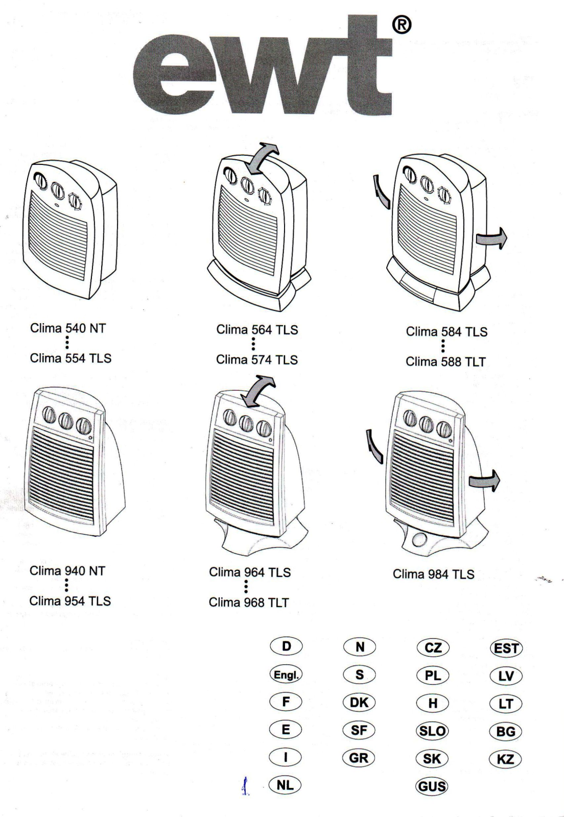 EWT Clima 954 TLS User Manual