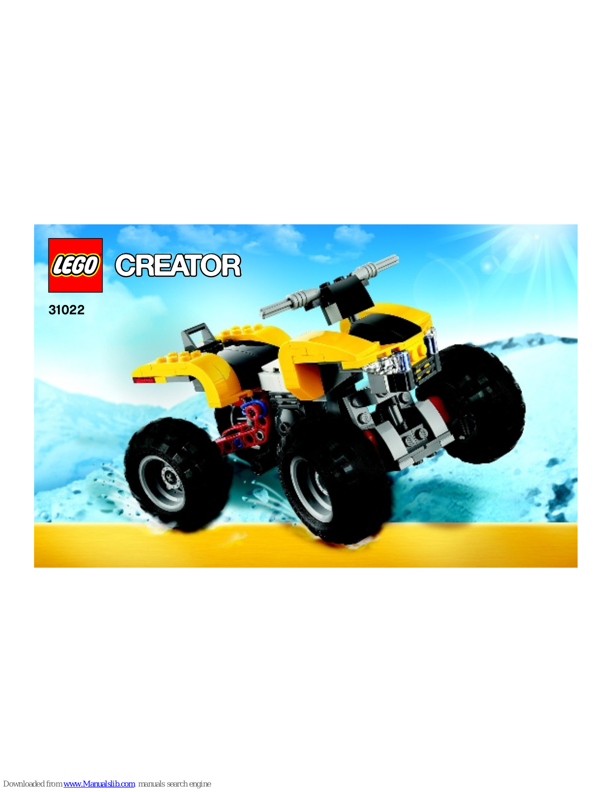 LEGO Creator 31022 Assembly Instructions Manual