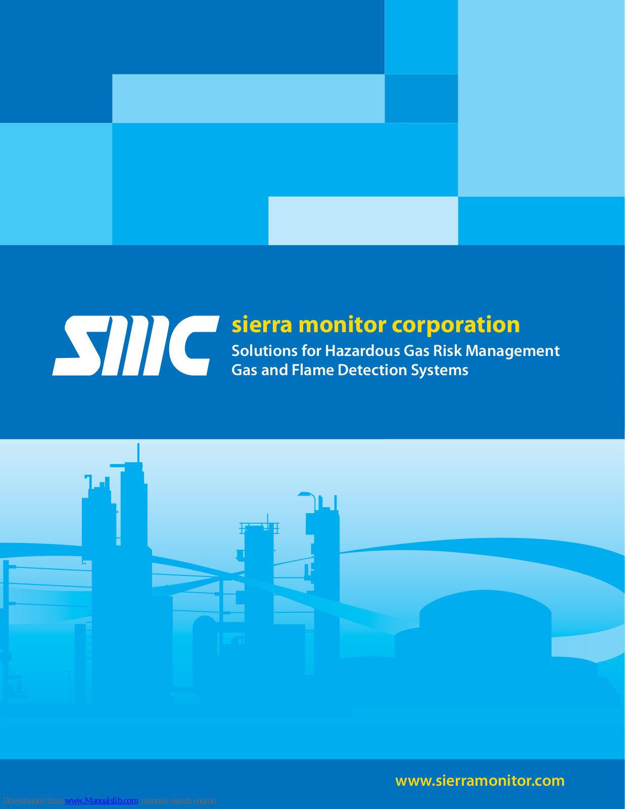 Sierra Monitor Corporation Gas and Flame Detection System, IT Series, 20X, 200X, 4400 Brochure